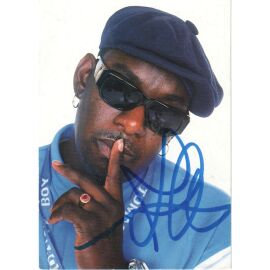 Autogramm Rap (NL) | PAPPA BEAR | 1997 "Cherish" (Portrait Color Booya)