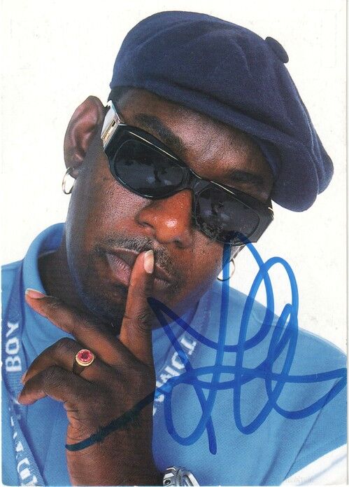 Autogramm Rap (NL) | PAPPA BEAR | 1997 "Cherish" (Portrait Color Booya)