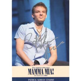 Autogramm Musical | Patrick Adrian STAMME | 2000er "Mamma Mia" (Portrait Color)