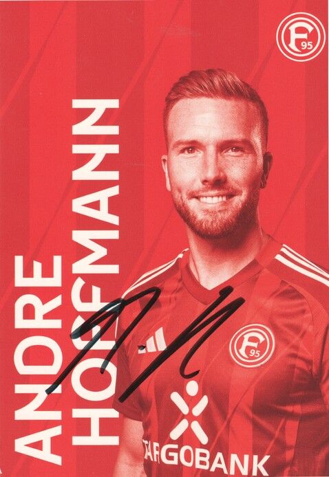 Autogramm Fussball | Fortuna Düsseldorf | 2024 | Andre HOFFMANN