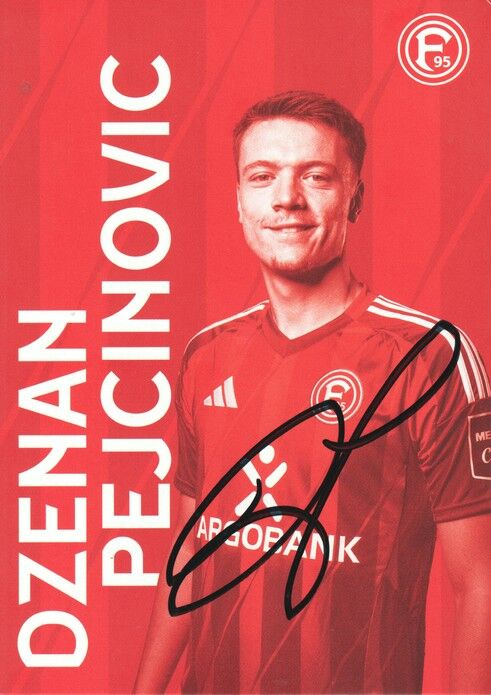 Autogramm Fussball | Fortuna Düsseldorf | 2024 | Dzenan PEJCINOVIC