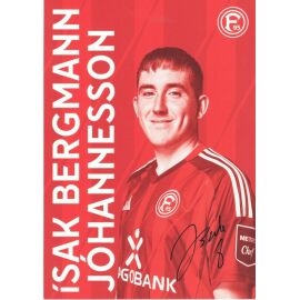 Autogramm Fussball | Fortuna Düsseldorf | 2024 | Isak BERGMANN JOHANNESSON