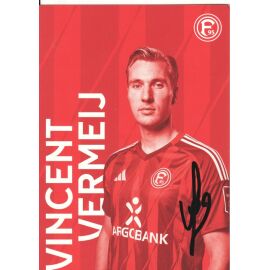 Autogramm Fussball | Fortuna Düsseldorf | 2024 | Vincent VERMEIJ
