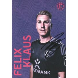 Autogramm Fussball | Fortuna Düsseldorf | 2024 | Felix KLAUS