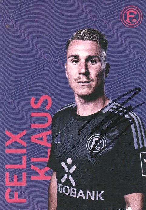 Autogramm Fussball | Fortuna Düsseldorf | 2024 | Felix KLAUS