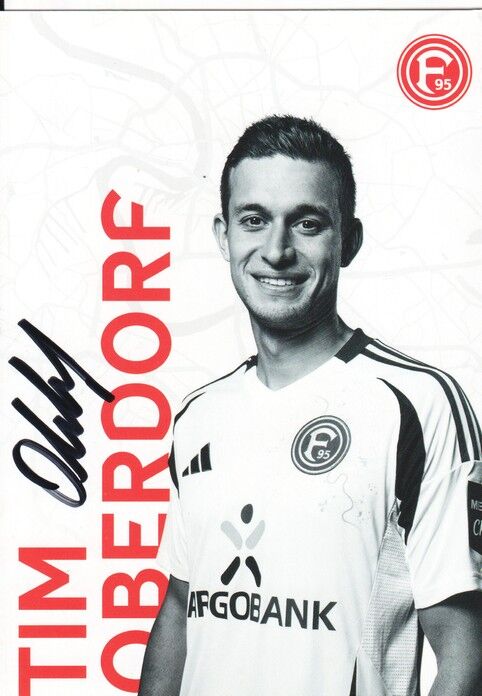 Autogramm Fussball | Fortuna Düsseldorf | 2024 | Tim OBERDORF
