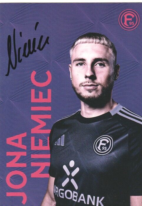 Autogramm Fussball | Fortuna Düsseldorf | 2024 | Jona NIEMIEC
