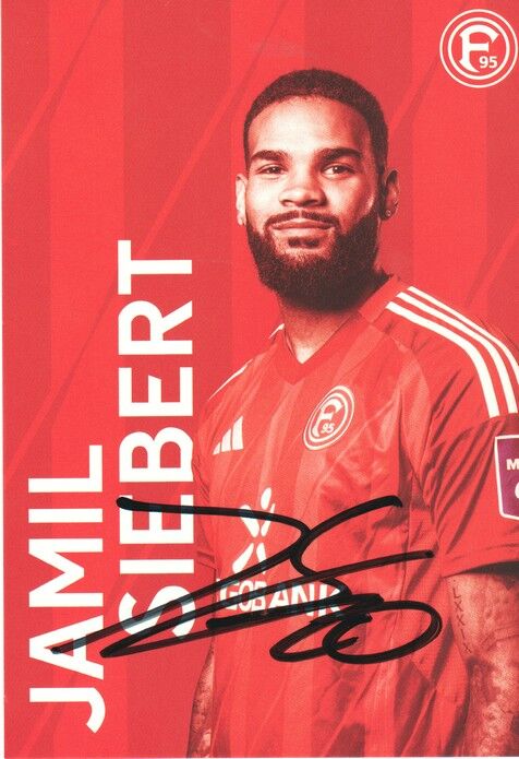 Autogramm Fussball | Fortuna Düsseldorf | 2024 | Jamil SIEBERT