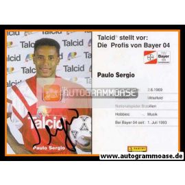 Autogramm Fussball | Bayer Leverkusen | 1994 | Paulo SERGIO