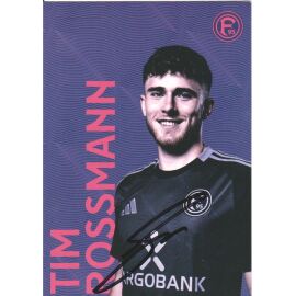 Autogramm Fussball | Fortuna Düsseldorf | 2024 | Tim ROSSMANN