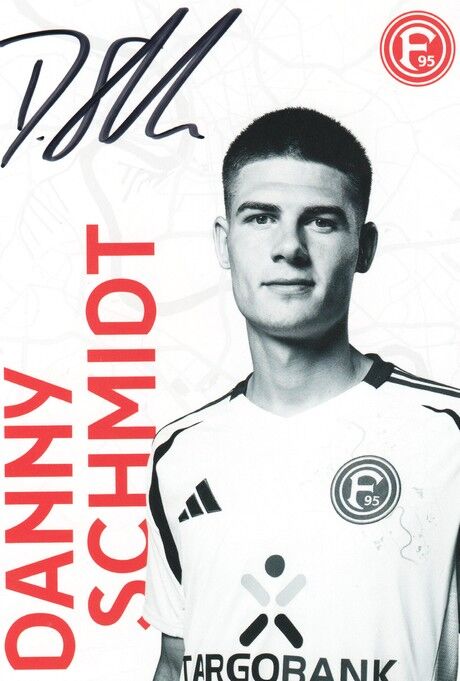 Autogramm Fussball | Fortuna Düsseldorf | 2024 | Danny SCHMIDT