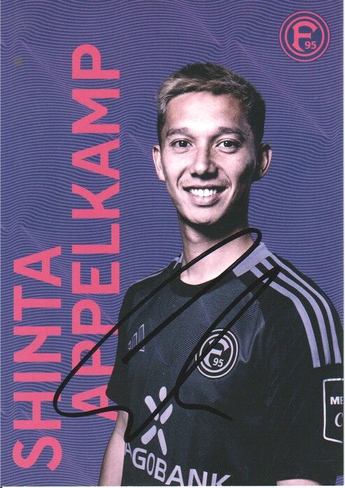 Autogramm Fussball | Fortuna Düsseldorf | 2024 | Shinta APPELKAMP