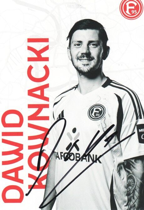 Autogramm Fussball | Fortuna Düsseldorf | 2024 | Dawid KOWNACKI