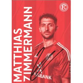 Autogramm Fussball | Fortuna Düsseldorf | 2024 | Matthias ZIMMERMANN