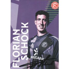 Autogramm Fussball | Fortuna Düsseldorf | 2024 | Florian SCHOCK