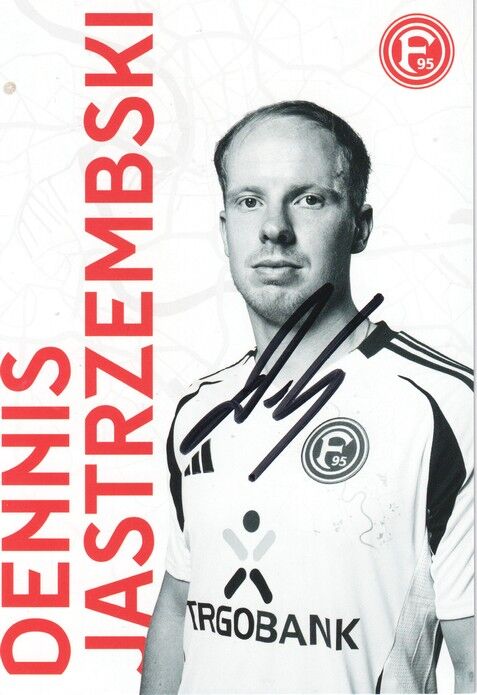 Autogramm Fussball | Fortuna Düsseldorf | 2024 | Dennis JASTRZEMBSKI