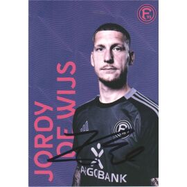 Autogramm Fussball | Fortuna Düsseldorf | 2024 | Jordy DE WIJS