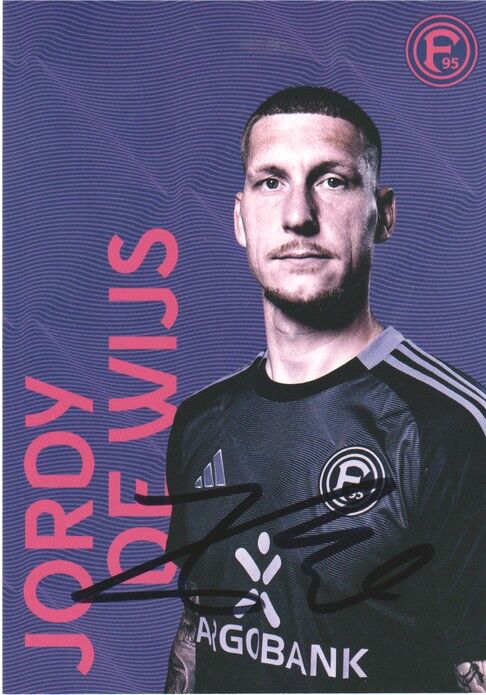 Autogramm Fussball | Fortuna Düsseldorf | 2024 | Jordy DE WIJS