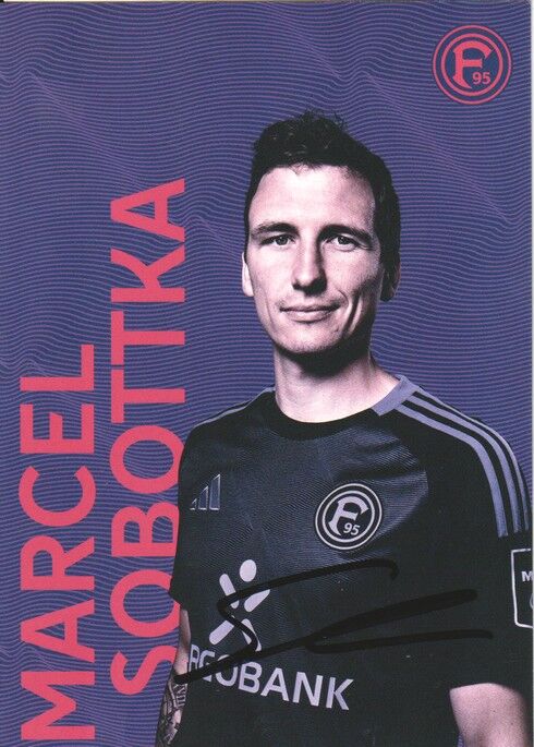 Autogramm Fussball | Fortuna Düsseldorf | 2024 | Marcel SOBOTTKA