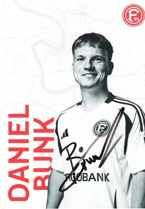 Autogramm Fussball | Fortuna Düsseldorf | 2024 | Daniel BUNK