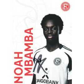 Autogramm Fussball | Fortuna Düsseldorf | 2024 | Noah MBAMBA