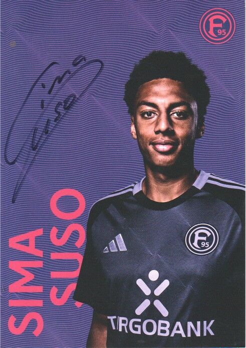 Autogramm Fussball | Fortuna Düsseldorf | 2024 | Sima SUSO