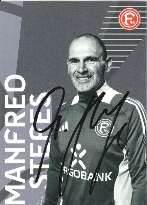 Autogramm Fussball | Fortuna Düsseldorf | 2024 | Manfred STEFES