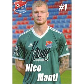 Autogramm Fussball | SpVgg Unterhaching | 2020 | Nico MANTL