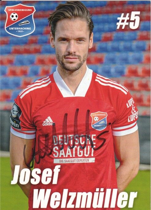 Autogramm Fussball | SpVgg Unterhaching | 2020 | Josef WELZMÜLLER