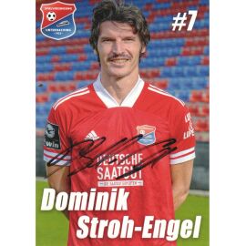 Autogramm Fussball | SpVgg Unterhaching | 2020 | Dominik STROH-ENGEL