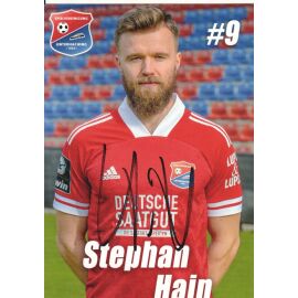 Autogramm Fussball | SpVgg Unterhaching | 2020 | Stephan HAIN