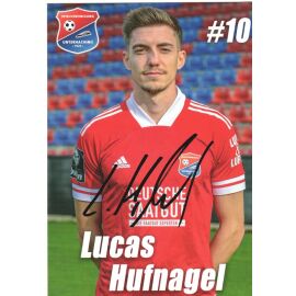 Autogramm Fussball | SpVgg Unterhaching | 2020 | Lucas HUFNAGEL