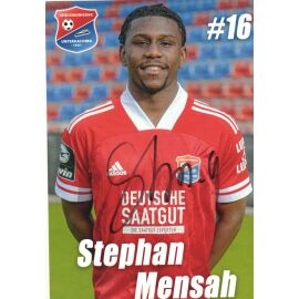Autogramm Fussball | SpVgg Unterhaching | 2020 | Stephan MENSAH