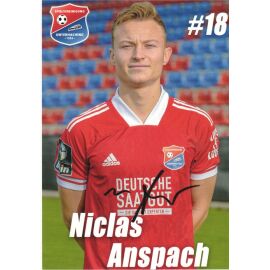 Autogramm Fussball | SpVgg Unterhaching | 2020 | Niclas ANSPACH