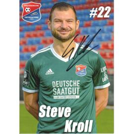 Autogramm Fussball | SpVgg Unterhaching | 2020 | Steve KROLL