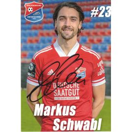 Autogramm Fussball | SpVgg Unterhaching | 2020 | Markus SCHWABL