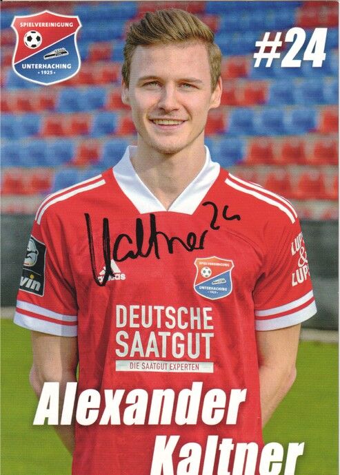 Autogramm Fussball | SpVgg Unterhaching | 2020 | Alexander KALTNER