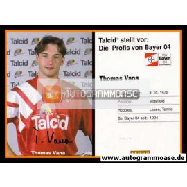 Autogramm Fussball | Bayer Leverkusen | 1994 | Thomas VANA