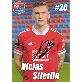 Autogramm Fussball | SpVgg Unterhaching | 2020 | Niclas STIERLIN