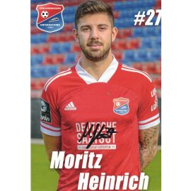 Autogramm Fussball | SpVgg Unterhaching | 2020 | Moritz HEINRICH