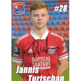 Autogramm Fussball | SpVgg Unterhaching | 2020 | Jannis TURTSCHAN