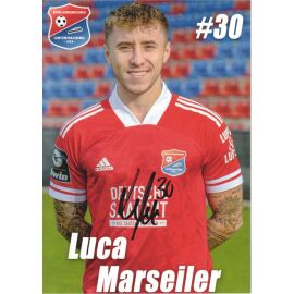 Autogramm Fussball | SpVgg Unterhaching | 2020 | Luca MARSEILER