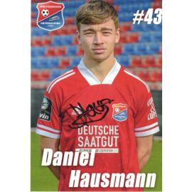 Autogramm Fussball | SpVgg Unterhaching | 2020 | Daniel HAUSMANN