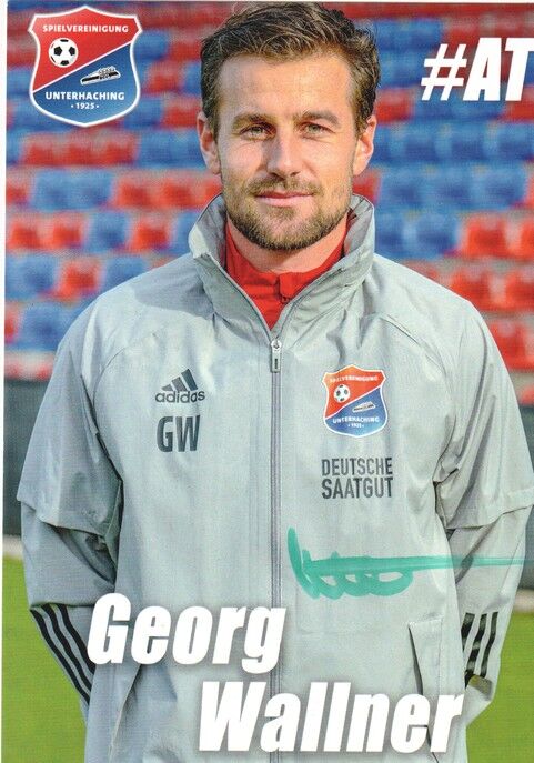 Autogramm Fussball | SpVgg Unterhaching | 2020 | Georg WALLNER