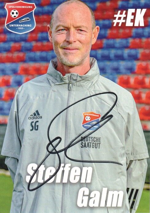 Autogramm Fussball | SpVgg Unterhaching | 2020 | Steffen GALM