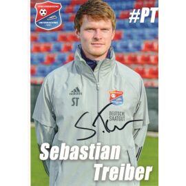 Autogramm Fussball | SpVgg Unterhaching | 2020 | Sebastian TREIBER