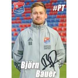 Autogramm Fussball | SpVgg Unterhaching | 2020 | Björn BAUER