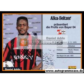 Autogramm Fussball | Bayer Leverkusen | 1995 | Daniel ADDO