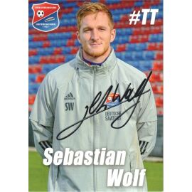 Autogramm Fussball | SpVgg Unterhaching | 2020 | Sebastian WOLF