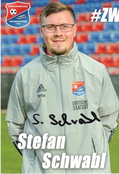 Autogramm Fussball | SpVgg Unterhaching | 2020 | Stefan SCHWABL